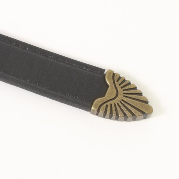 wrangler ラングラーNARROW　BELT WA1012 175)Black  32incjh(76～86cm）ワンサイズ 細め　日本製の画像