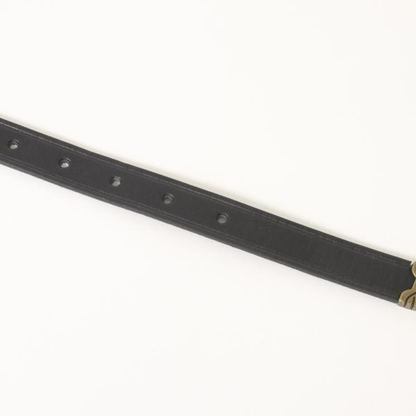 wrangler ラングラーNARROW　BELT WA1012 175)Black  32incjh(76～86cm）ワンサイズ 細め　日本製の画像