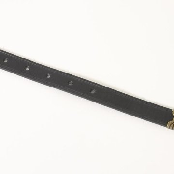 wrangler ラングラーNARROW　BELT WA1012 175)Black  32incjh(76～86cm）ワンサイズ 細め　日本製の画像
