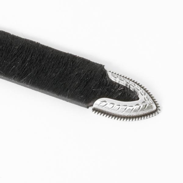 wrangler ラングラーHair On Hide Belt WA1019  ヘアーオンハイドベルト 32incjh(76～86cm）ワンサイズ 日本製の画像