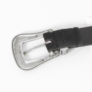 wrangler ラングラーHair On Hide Belt WA1019  ヘアーオンハイドベルト 32incjh(76～86cm）ワンサイズ 日本製の画像