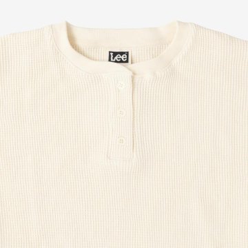 Lee リー LT3248 ヘンリーネック ロンティー ワッフル 長袖Tシャツ メンズTee Henlly Neckの画像