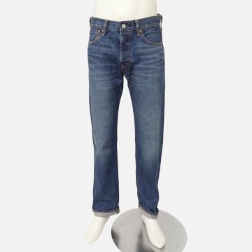 LEVI'S 501 リーバイス 501 オリジナスストレート セルヴィッチ SELVEDGE DENIM 00501-3908 カラー＝08) セルヴィッチ デニム デニム レギュラーストレートの画像