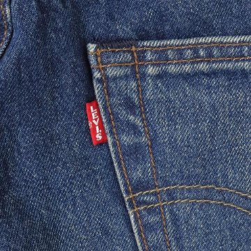 LEVI'S 501 リーバイス 501 オリジナスストレート セルヴィッチ SELVEDGE DENIM 00501-3908 カラー＝08) セルヴィッチ デニム デニム レギュラーストレートの画像