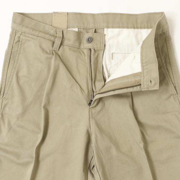 LEVI'S リーバイス ワンタックルーズプリーテッドチノパン 007WB-00 00）Black　01）Chacoal　02）BEIGE トラウザーチノの画像