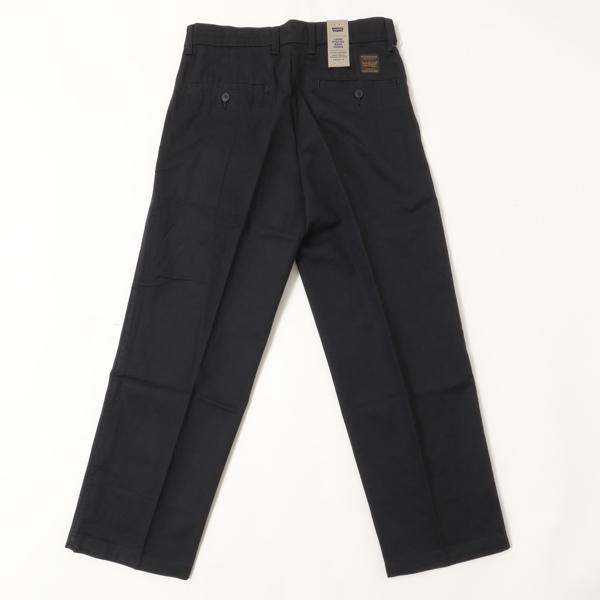 LEVI'S リーバイス ワンタックルーズプリーテッドチノパン 007WB-00 00）Black　01）Chacoal　02）BEIGE トラウザーチノの画像