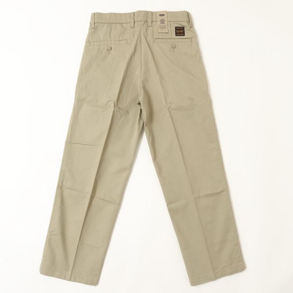 LEVI'S リーバイス ワンタックルーズプリーテッドチノパン 007WB-00 00）Black　01）Chacoal　02）BEIGE トラウザーチノの画像