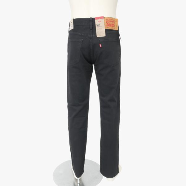 LEVI'S  Red Tab 501  オリジナルフィット 00501-2442　後染めブラック  オリジナルボタンフライ　13.5oz Denim Small e の画像