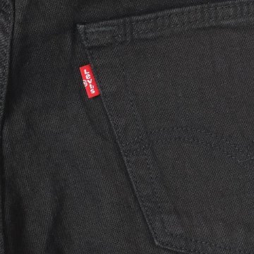 LEVI'S  Red Tab 501  オリジナルフィット 00501-2442　後染めブラック  オリジナルボタンフライ　13.5oz Denim Small e の画像