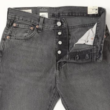 LEVI'S  Red Tab プレミアム 501  オリジナルフィット 000501-3783 ブラックユーズド オリジナルボタンフライ　13.5oz Denim BIGEの画像