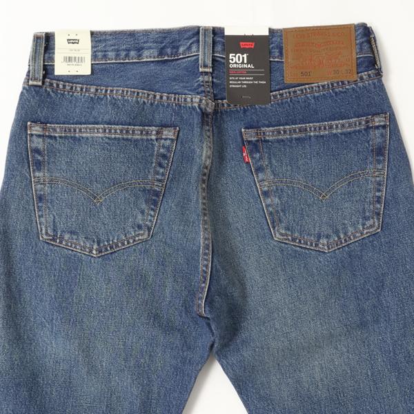 LEVI'S  Red Tab プレミアム 501  オリジナルフィット 000501-3785 ミッドビンテージ オリジナルボタンフライ 13.5oz Denim BIGEの画像