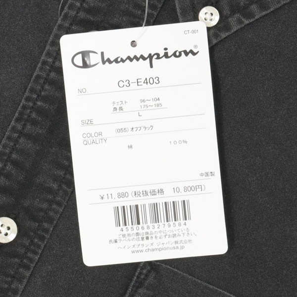 Champion チャンピオン 中国製 C3-E403 ロングスリーブシャツ トップス 長袖 の画像