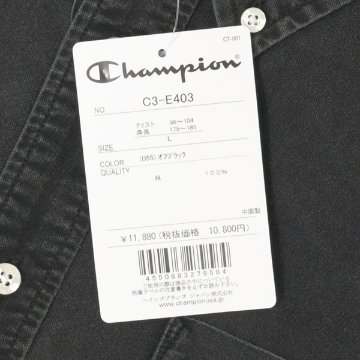 Champion チャンピオン 中国製 C3-E403 ロングスリーブシャツ トップス 長袖 の画像