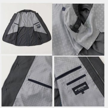 マックレガー McGREGOR 11116603 ドライバージャケット 撥水性能撥水加工仕様 秋春テーラード ブレザー ブルゾ 羽織の画像