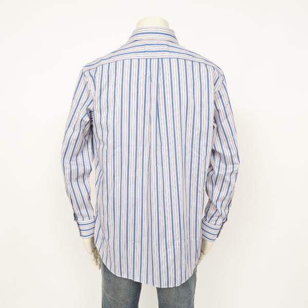 McGREGOR マクレガー EASY CARE　イージーケア ボタンダウンシャツ 111176601　33）S,GREYシャツ メンズ 紳士 春服 ストライプ柄の画像