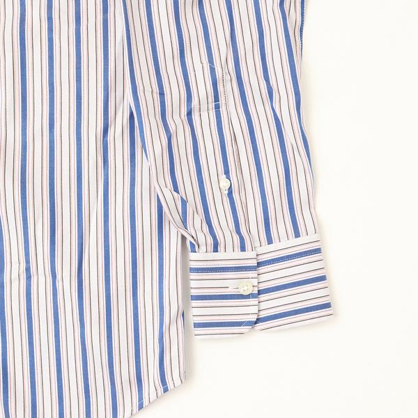 McGREGOR マクレガー EASY CARE　イージーケア ボタンダウンシャツ 111176601　33）S,GREYシャツ メンズ 紳士 春服 ストライプ柄の画像