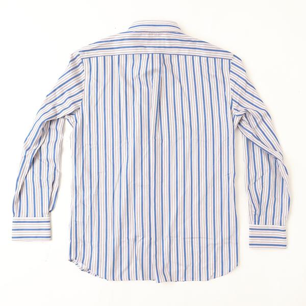 McGREGOR マクレガー EASY CARE　イージーケア ボタンダウンシャツ 111176601　33）S,GREYシャツ メンズ 紳士 春服 ストライプ柄の画像