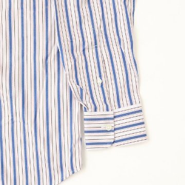 McGREGOR マクレガー EASY CARE　イージーケア ボタンダウンシャツ 111176601　33）S,GREYシャツ メンズ 紳士 春服 ストライプ柄の画像