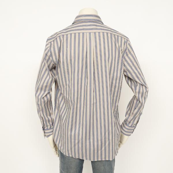 McGREGOR マクレガー EASY CARE　イージーケア ボタンダウンシャツ 111176601　51）BEIGE シャツ メンズ 紳士 春服 ストライプ柄の画像