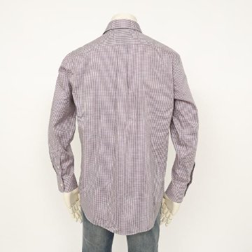 McGREGOR マクレガー EASY CARE イージーケア ボタンダウンシャツ BDグラフチェックイージーケアシャツ 111176601 48）M,NAVYシャツ メンズ 紳士 の画像