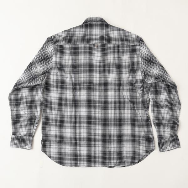 McGREGOR マクレガーレギュラーソフトオンブレチェックシャツシャツ 111176603 39)Black メンズ 紳士 秋春冬　長袖シャツ ワークシャツの画像