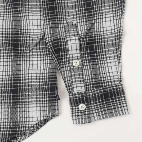 McGREGOR マクレガーレギュラーソフトオンブレチェックシャツシャツ 111176603 39)Black メンズ 紳士 秋春冬　長袖シャツ ワークシャツの画像
