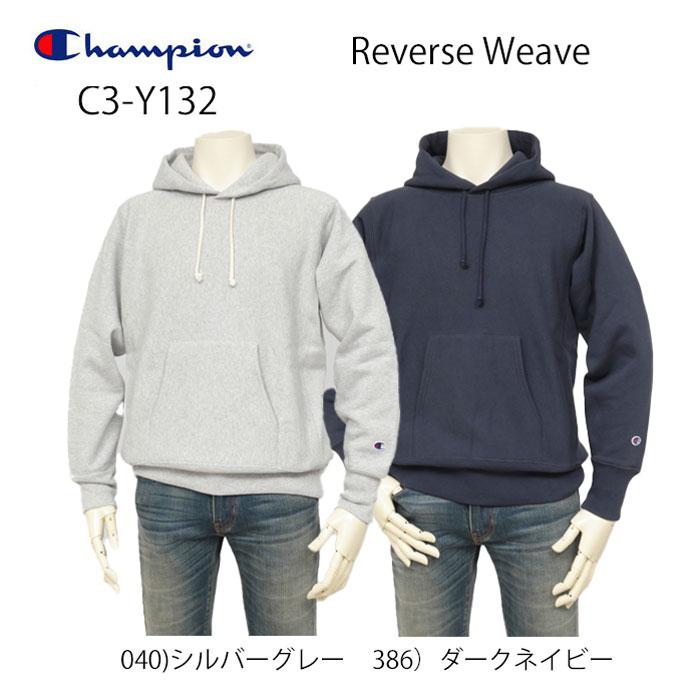 Champion　C3-Y132 リバースウィーブ フーデッドスウェットシャツ、メンズ、トレーニングウェアの画像