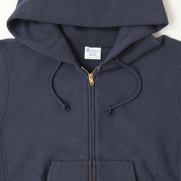 Champion　C3-Y134 リバースウィーブ　ジップフーデッドスウェットシャツ 裏起毛　秋冬の画像