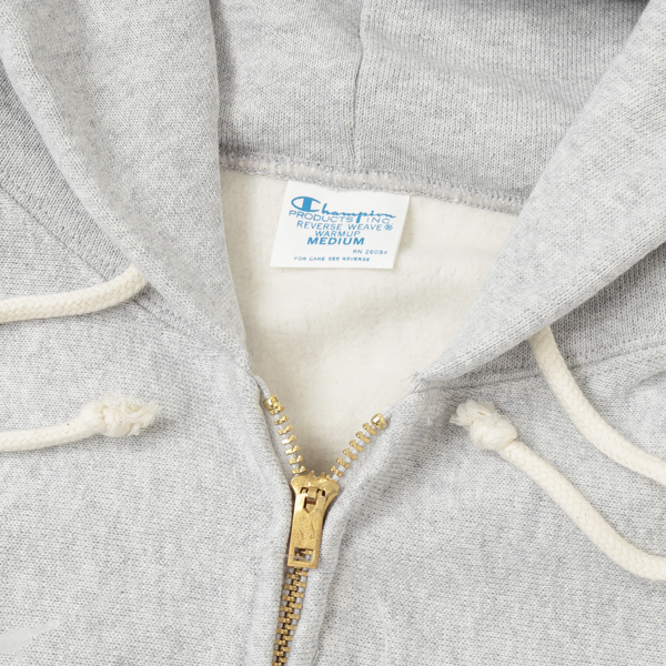 Champion　C3-Y134 リバースウィーブ　ジップフーデッドスウェットシャツ 裏起毛　秋冬の画像
