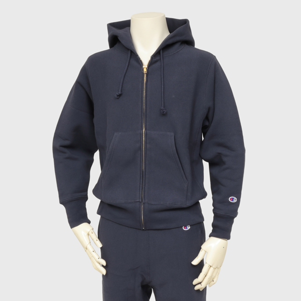 Champion　C3-Y134 リバースウィーブ　ジップフーデッドスウェットシャツ 裏起毛　秋冬の画像