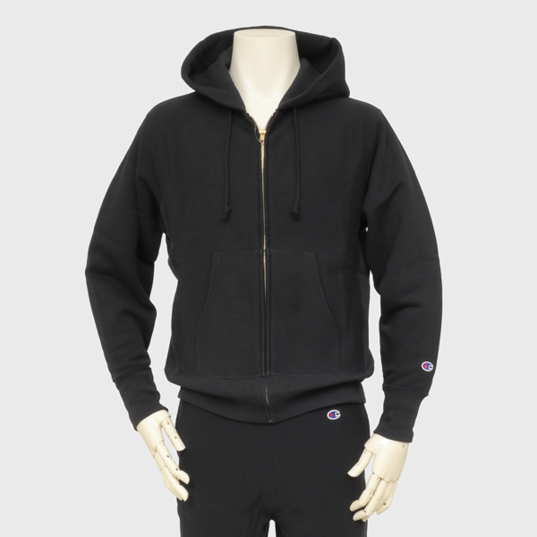 Champion　C3-Y134 リバースウィーブ　ジップフーデッドスウェットシャツ 裏起毛　秋冬の画像
