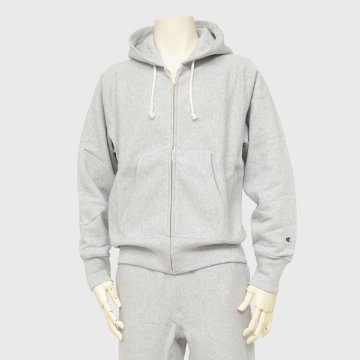 Champion　C3-Y134 リバースウィーブ　ジップフーデッドスウェットシャツ 裏起毛　秋冬の画像