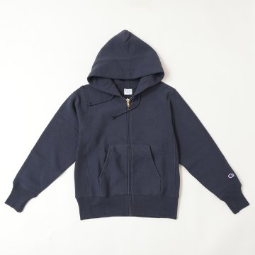 Champion　C3-Y134 リバースウィーブ　ジップフーデッドスウェットシャツ 裏起毛　秋冬の画像