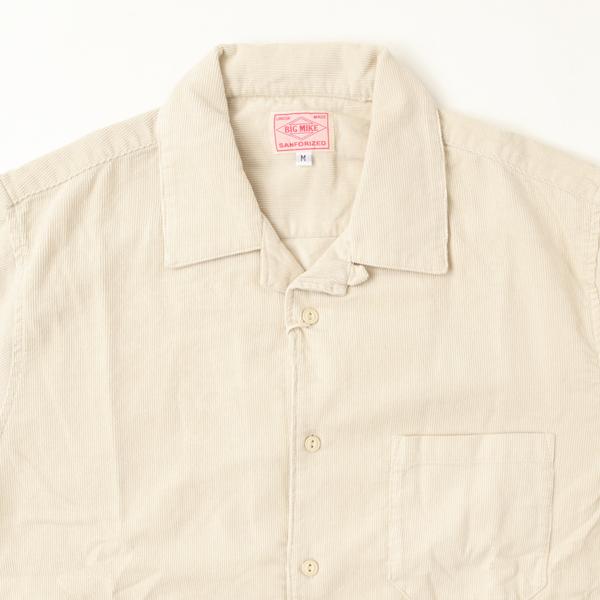 BIG MIKE ビッグマイク 1026352 コール天 コーズシャツ メンズ 秋 冬 ワークシャツ メンズ トップス 細コール ワンポケット ワークシャツの画像