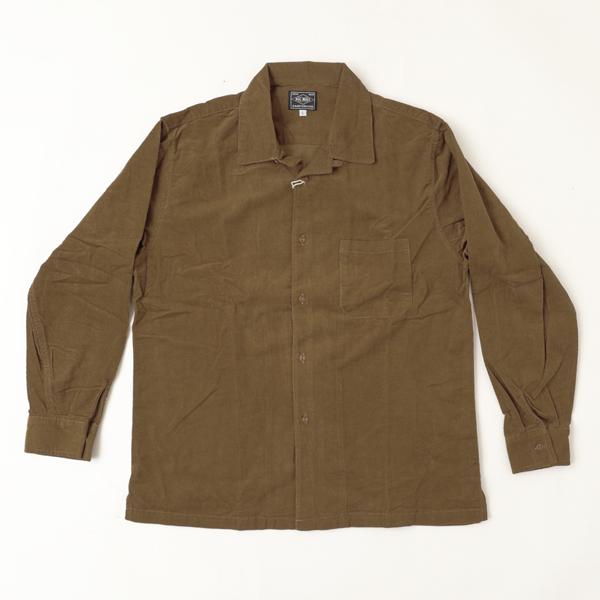 BIG MIKE ビッグマイク 1026352 コール天 コーズシャツ メンズ 秋 冬 ワークシャツ メンズ トップス 細コール ワンポケット ワークシャツの画像