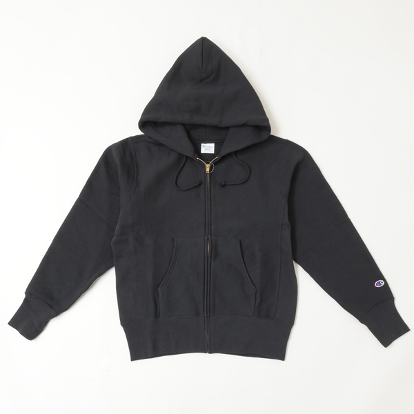 Champion　C3-w134 リバースウィーブ　ジップフーデッドスウェットシャツ 裏起毛　秋冬の画像