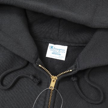 Champion　C3-w134 リバースウィーブ　ジップフーデッドスウェットシャツ 裏起毛　秋冬の画像