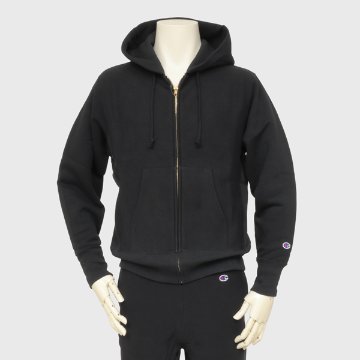 Champion　C3-w134 リバースウィーブ　ジップフーデッドスウェットシャツ 裏起毛　秋冬の画像