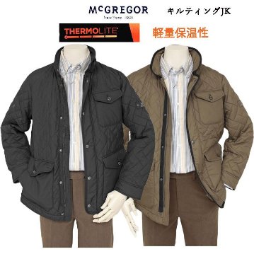 マックレガー McGREGOR 111135601 サーモライト キルクルティングジャケット ブルゾ 羽織 ジャケット ジャンバー ハーフジャケットの画像