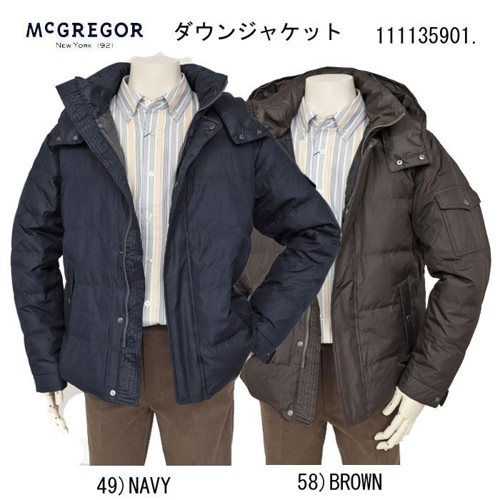 40%OFF SALE マックレガー  ミドル丈ダウンジャケット メンズ 111135901 ダウンブルゾン ダウンジャンバー 　ダウンコート　メンズジャケットの画像