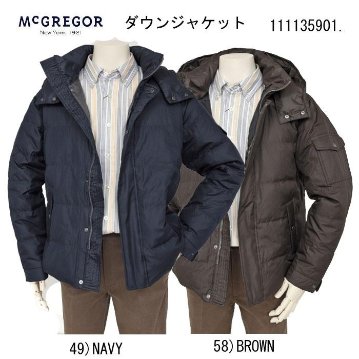 40%OFF SALE マックレガー  ミドル丈ダウンジャケット メンズ 111135901 ダウンブルゾン ダウンジャンバー 　ダウンコート　メンズジャケットの画像
