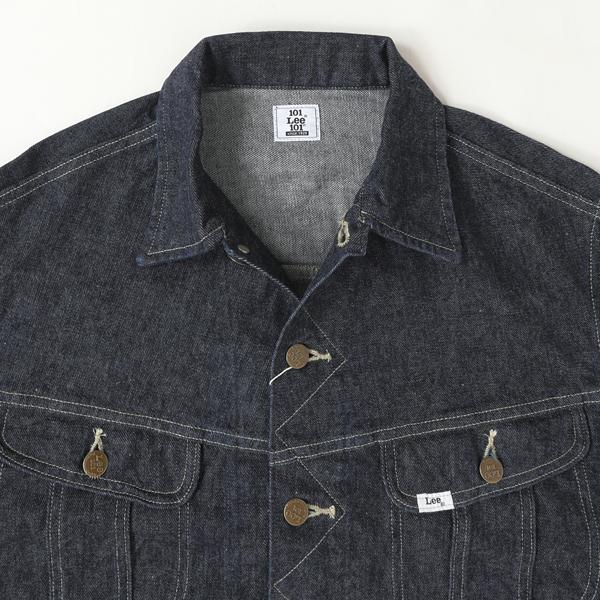 Lee 101J 101 ANNIVERSARY RIDRS 101-J LM1032  100indigo blue Gジャン　デニムジャケト ライダース　の画像