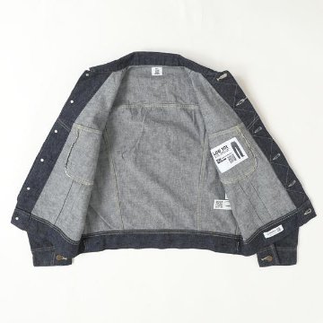 Lee 101J 101 ANNIVERSARY RIDRS 101-J LM1032  100indigo blue Gジャン　デニムジャケト ライダース　の画像