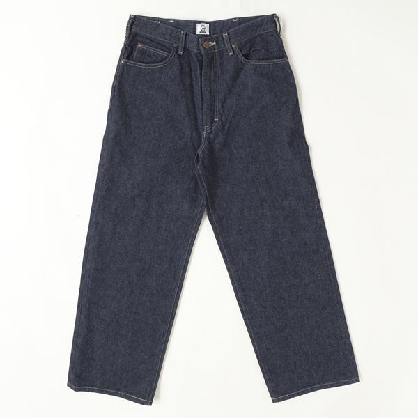 Lee 101 Anniversary WIDE Riders  LM1033-100)Indigo  Selvedge Denim セルヴィチデニム　ライダーズ ジップフライ　ワイド　ゆったりの画像