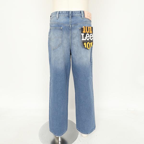 Lee 101 Anniversary WIDE Riders  LM1033-136）中色ユーズド  Selvedge Denim セルヴィチデニム ライダーズ 101-Z ワイド ゆったりの画像