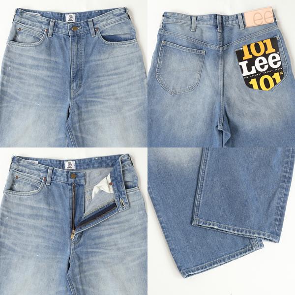 Lee 101 Anniversary WIDE Riders  LM1033-136）中色ユーズド  Selvedge Denim セルヴィチデニム ライダーズ 101-Z ワイド ゆったりの画像