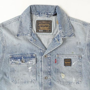 Levi's リーバイス サンライズ　トラッカージャケット　A4820-0031ライトブルー　ワークジャケットの画像