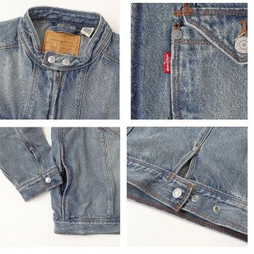 Levi's リーバイス TWISTED MOTO JACKET A7367-00ライダーズ　ジャケット　Gジャンの画像