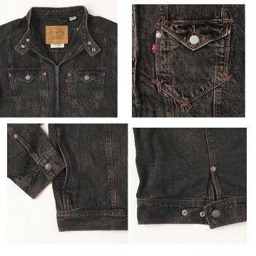 Levi's リーバイス TWISTED MOTO JACKET A7367-00ライダーズ　ジャケット　Gジャンの画像