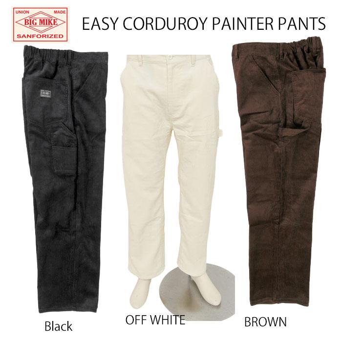 bigmike ビッグマイク 102647510 EASY Painter CoudyuroyPants メンズ コーデュロイ パンツ ボトムス  コーズ　ペインターイージーパンツの画像